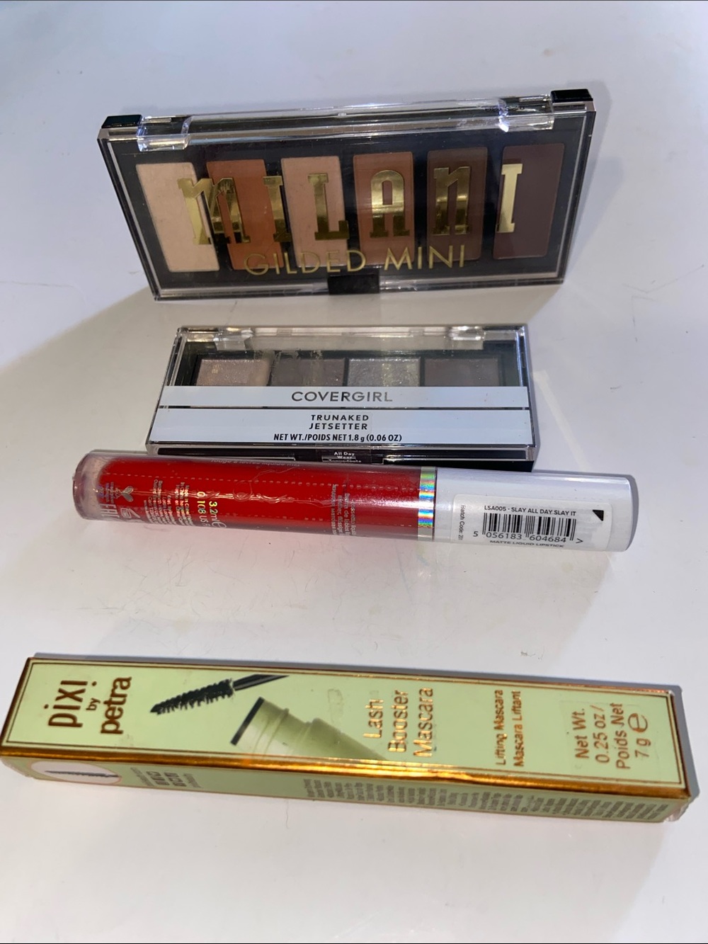 Milani Gilded Mini Eyeshadow Palette - Brown & Gold Neutrals Lot 4